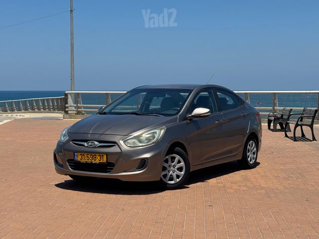 מודעת רכב יונדאי אקסנט i25