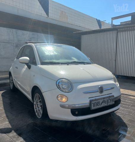 מודעת רכב פיאט 500