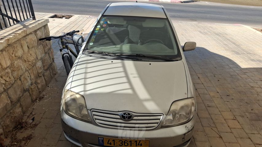 מודעת רכב טויוטה קורולה