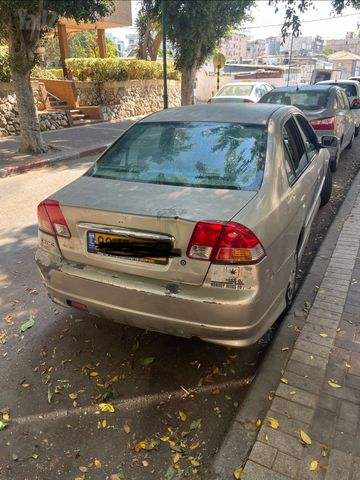 מודעת רכב הונדה סיוויק