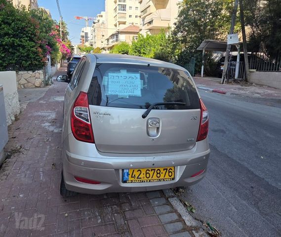 מודעת רכב יונדאי i10
