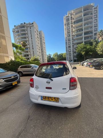 מודעת רכב ניסאן מיקרה