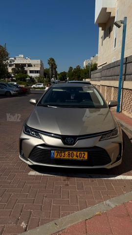 מודעת רכב טויוטה קורולה