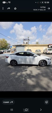 מודעת רכב ניסאן סנטרה