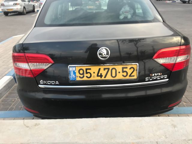 מודעת רכב סקודה סופרב