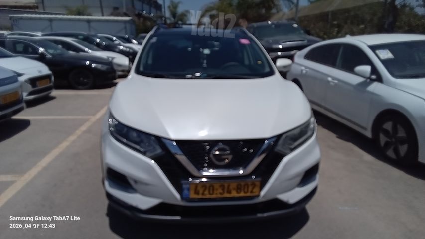 מודעת רכב ניסאן קשקאי