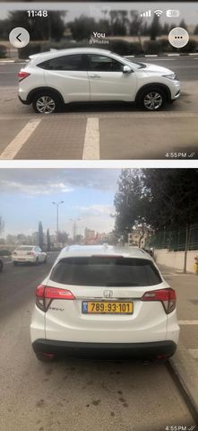 מודעת רכב הונדה HR-V