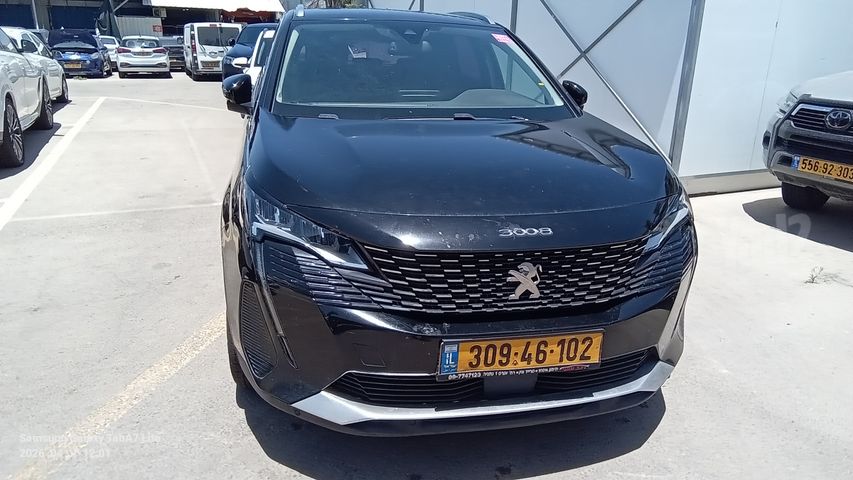 מודעת רכב פיג'ו 3008