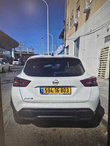 מודעת רכב ניסאן ג'וק