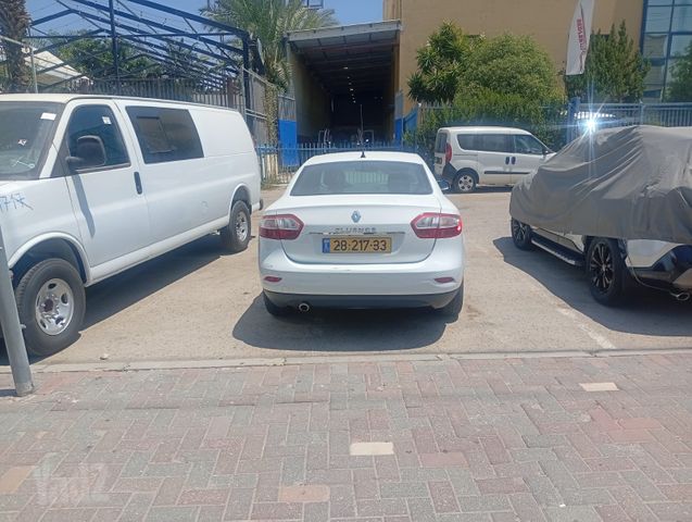 מודעת רכב רנו פלואנס
