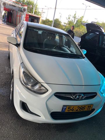מודעת רכב יונדאי אקסנט i25