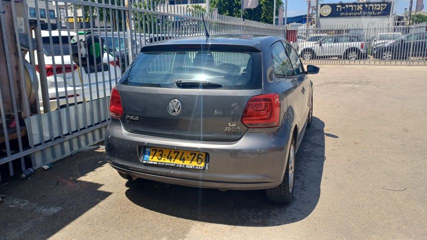מודעת רכב פולקסווגן פולו
