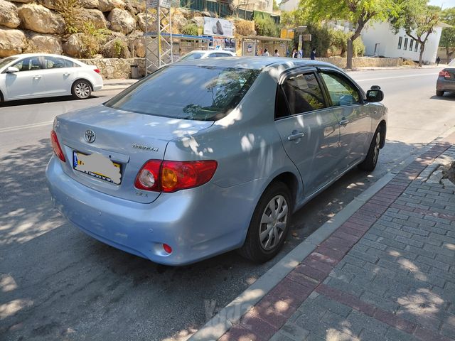 מודעת רכב טויוטה קורולה