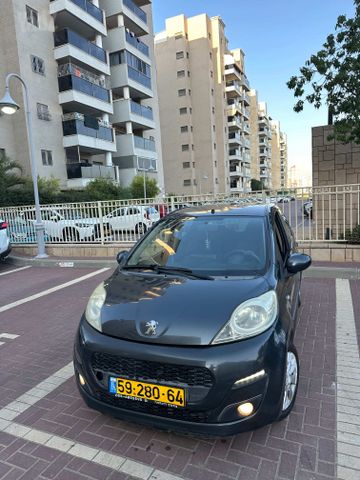 מודעת רכב פיג'ו 107