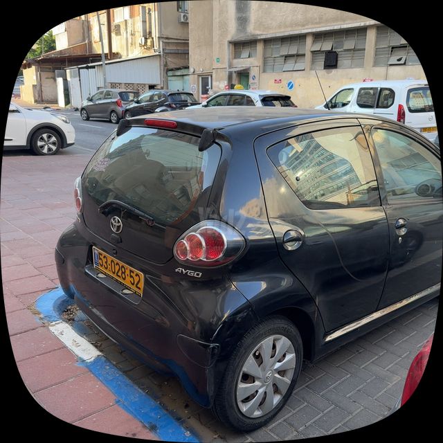 מודעת רכב טויוטה אייגו