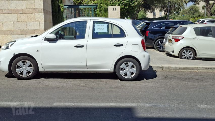 מודעת רכב ניסאן מיקרה