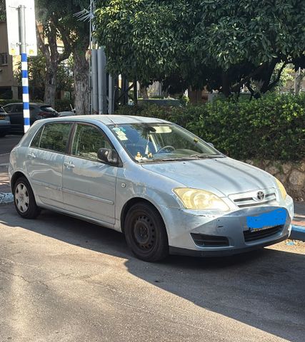 מודעת רכב טויוטה קורולה