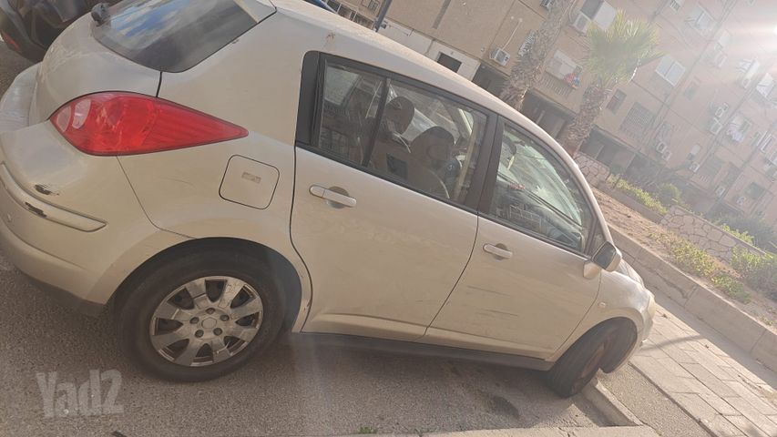 מודעת רכב ניסאן טידה