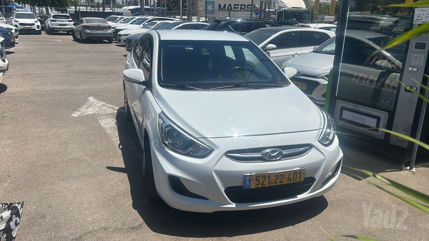 מודעת רכב יונדאי אקסנט i25