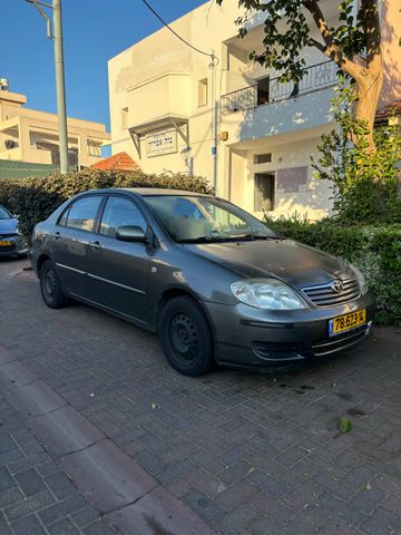 מודעת רכב טויוטה קורולה