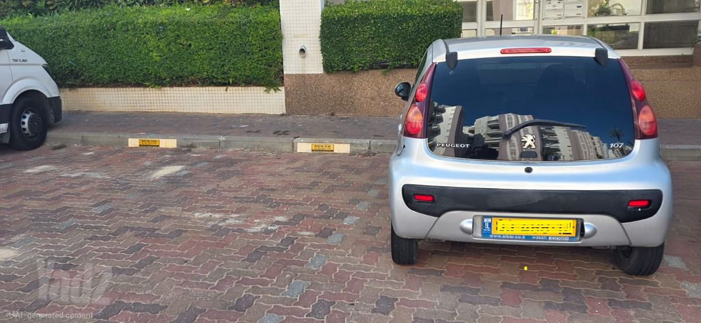 מודעת רכב פיג'ו 107