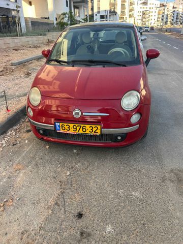 מודעת רכב פיאט 500