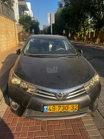 מודעת רכב טויוטה קורולה