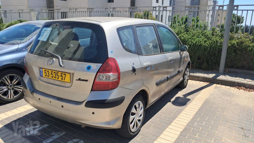 מודעת רכב הונדה ג'אז
