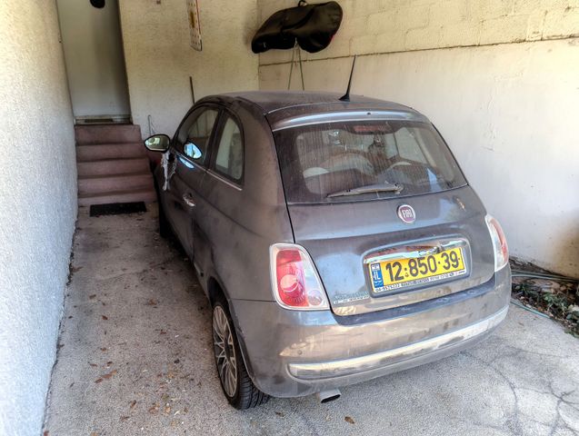 מודעת רכב פיאט 500