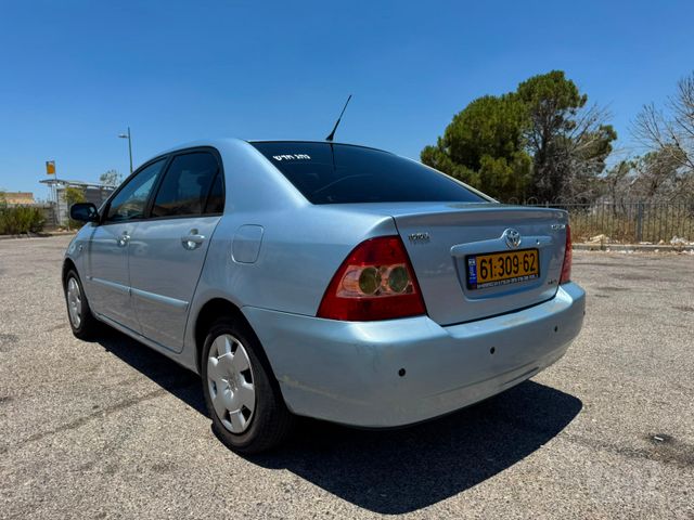 מודעת רכב טויוטה קורולה