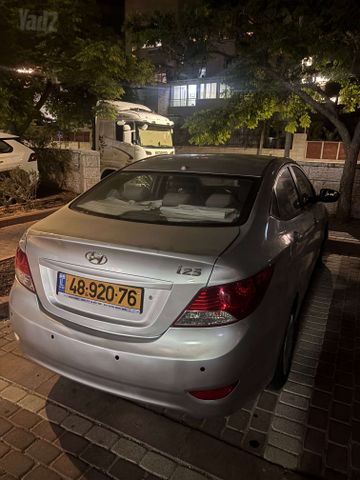 מודעת רכב יונדאי אקסנט i25