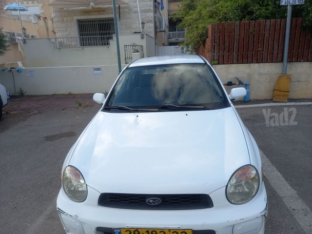מודעת רכב סובארו אימפרזה