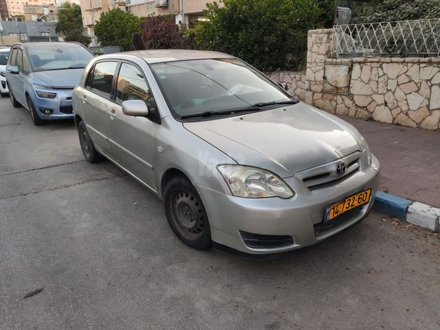 מודעת רכב טויוטה קורולה