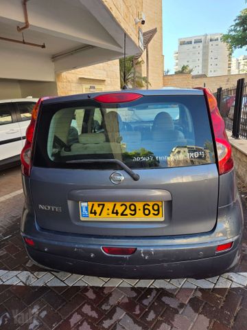 מודעת רכב ניסאן נוט