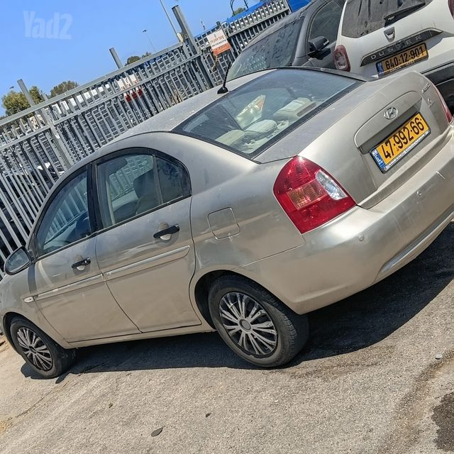 מודעת רכב יונדאי אקסנט i25