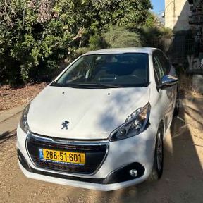 מודעת רכב פיג'ו 208