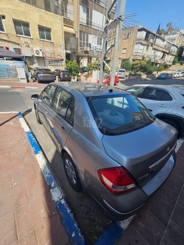 מודעת רכב ניסאן טידה