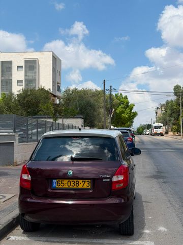 מודעת רכב סקודה פאביה