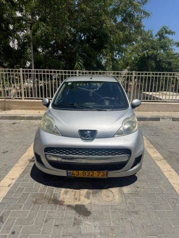 מודעת רכב פיג'ו 107