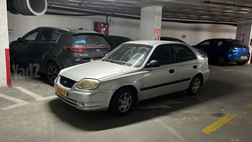 מודעת רכב יונדאי אקסנט i25