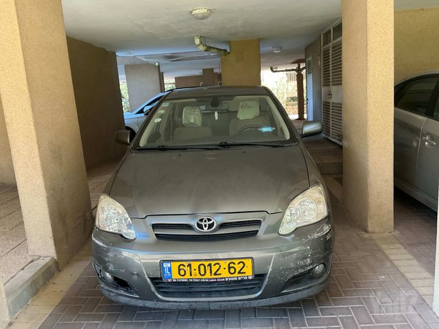 מודעת רכב טויוטה קורולה