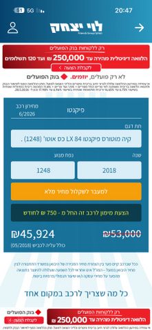 מודעת רכב קיה פיקנטו
