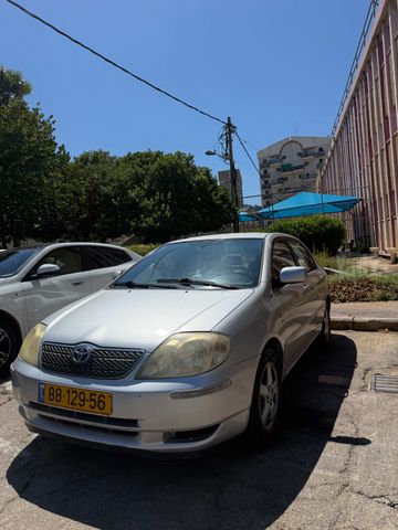 מודעת רכב טויוטה קורולה
