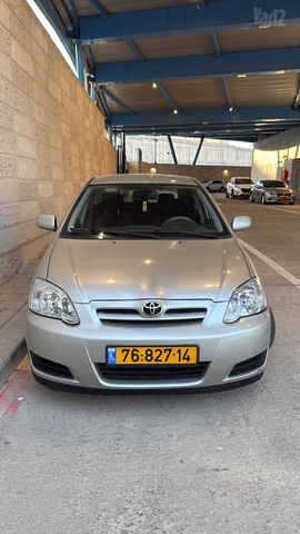 מודעת רכב טויוטה קורולה