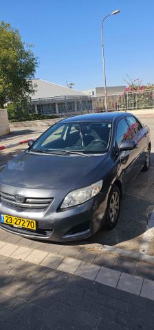 מודעת רכב טויוטה קורולה