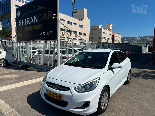 מודעת רכב יונדאי אקסנט i25
