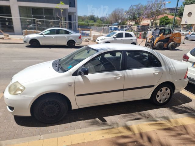 מודעת רכב טויוטה קורולה