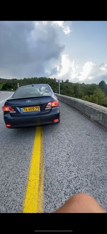 מודעת רכב טויוטה קורולה