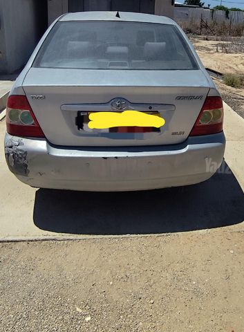 מודעת רכב טויוטה קורולה