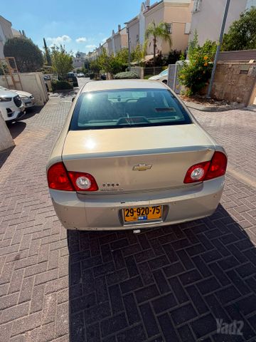 מודעת רכב שברולט מאליבו